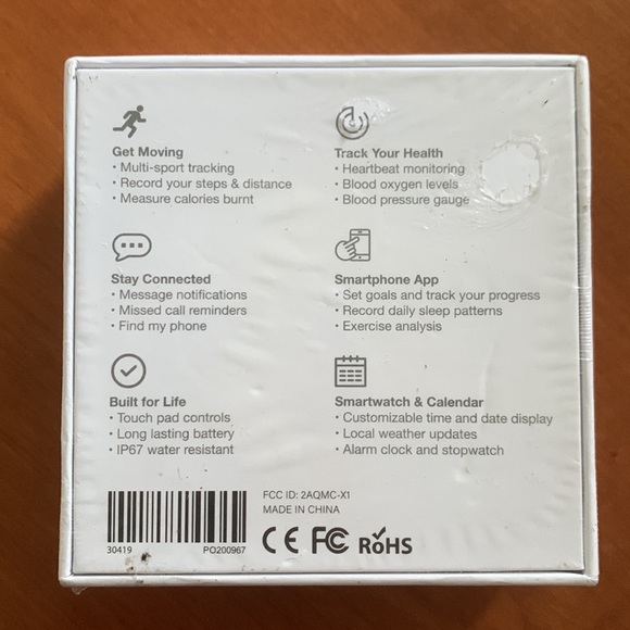 Smartwatch Fitness Tracker by KORETRAK, NWT, Factory Sealed, Sleep, Heart rate - Picture 2 of 4